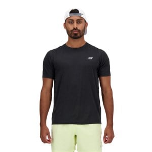 New Balance Athletics Mens Running T-Shirt - Black