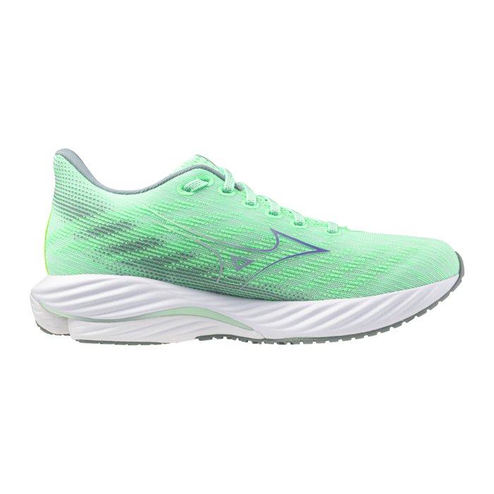 Mizuno Wave Rider 28 - Womens Running Shoes - Bay Paisley/Purple Citadel