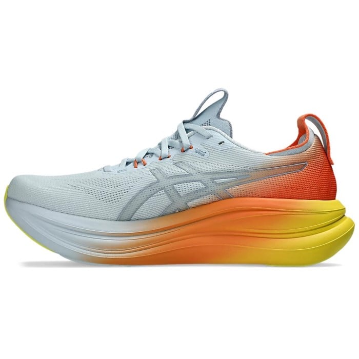 Asics Gel Nimbus 28 - Mens Running Shoes - Sky/Sun Peach