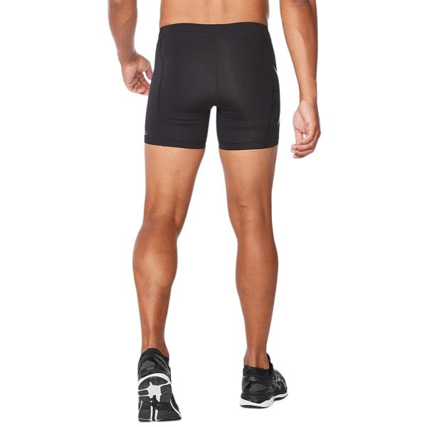 2XU Compression Mens Half Shorts - Black/Nero