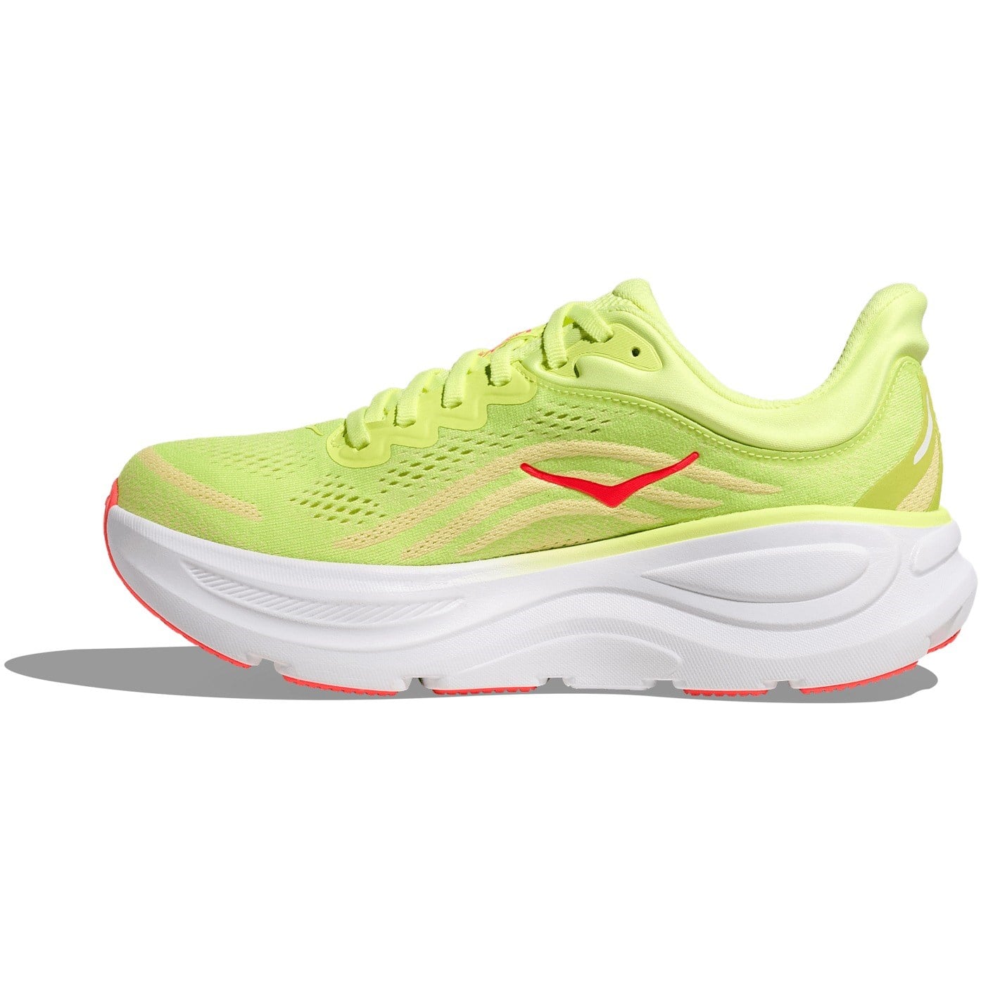 Hoka Bondi 9 - Womens Running Shoes - Neon Yuzu/Sunlight