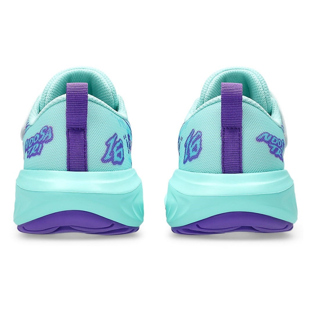 Asics Gel Noosa Tri 16 PS - Kids Running Shoes - Illuminate Mint/Radiant Amethyst - image 6