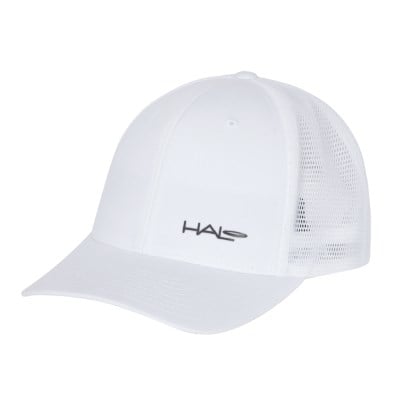 Halo SweatBlock Flexifit Sports Cap - White