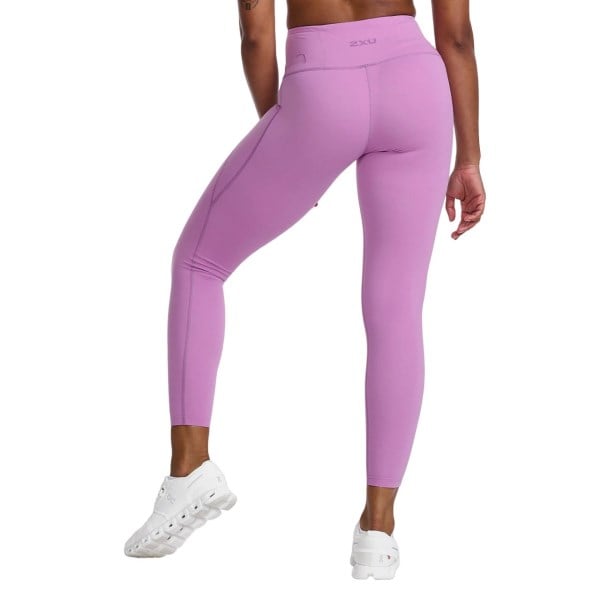 2XU Form Hi-Rise Womens Compression Tights - Mauve/Mauve