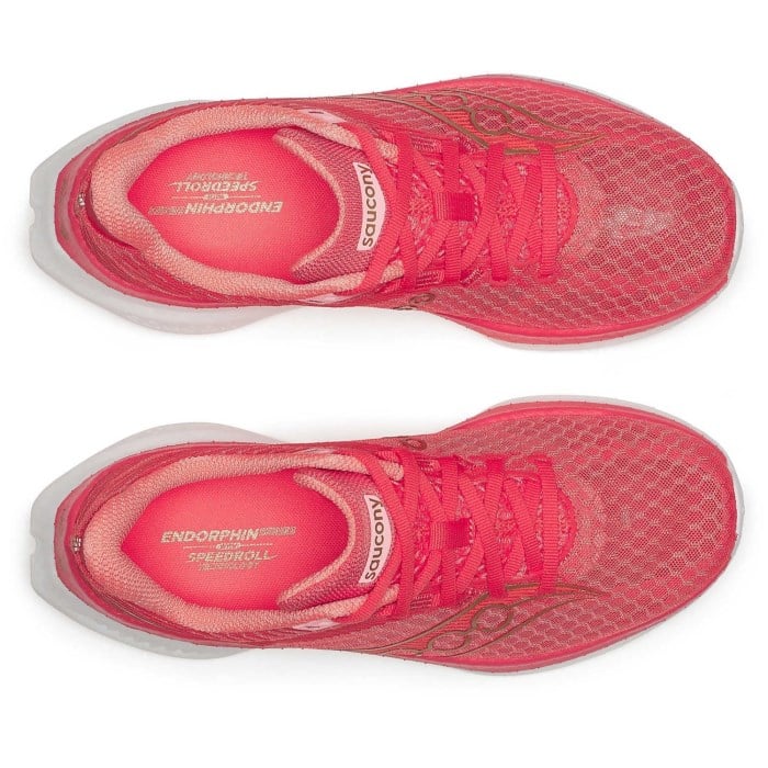 Saucony Endorphin Speed 5 - Womens Running Shoes - Coral/Salmon