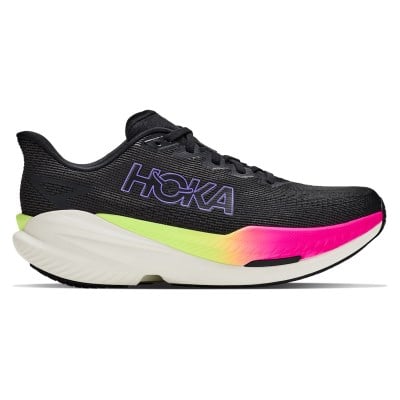 Hoka Mach X 3 - Mens Running Shoes - Black/Neon Nebula