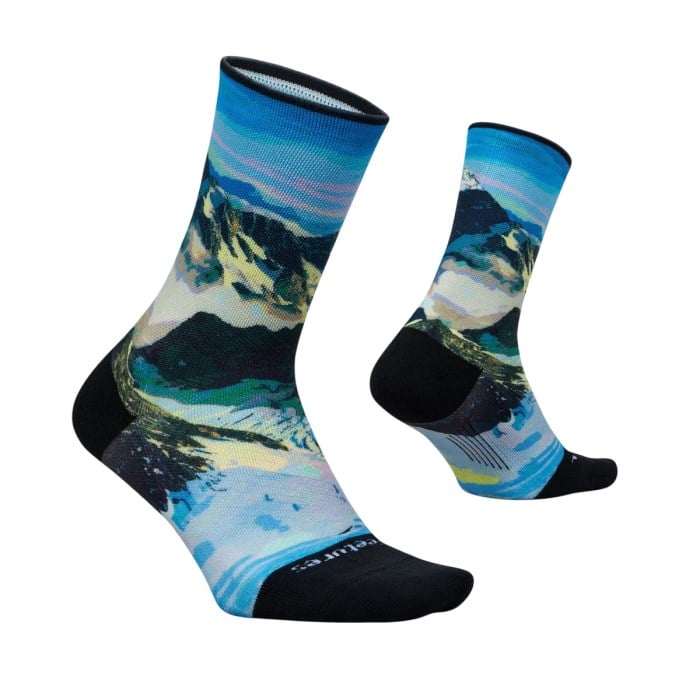 Feetures Elite Light Cushion Mini Crew Limited Edition Socks - Rocky