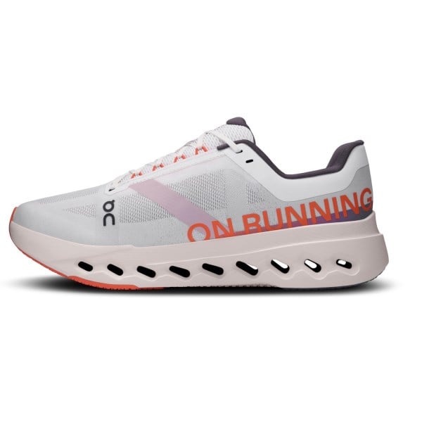 On Cloudsurfer Next - Mens Running Shoes - White/Flame