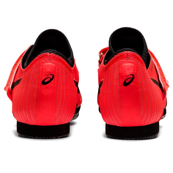 Asics Long Jump Pro 3 - Unisex Long Jump Spikes - Sunshine Red/Black