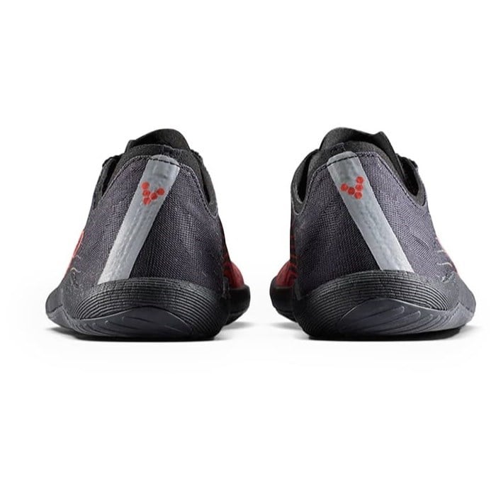 Vivobarefoot Primus Flow - Mens Running Shoes - Obsidian/Cherry Tomato