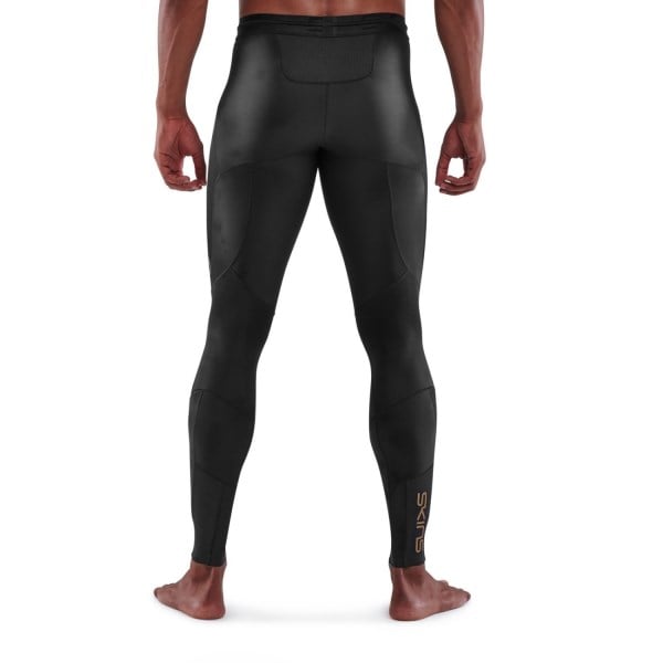 Skins Series-5 Mens Compression Long Tights - Black