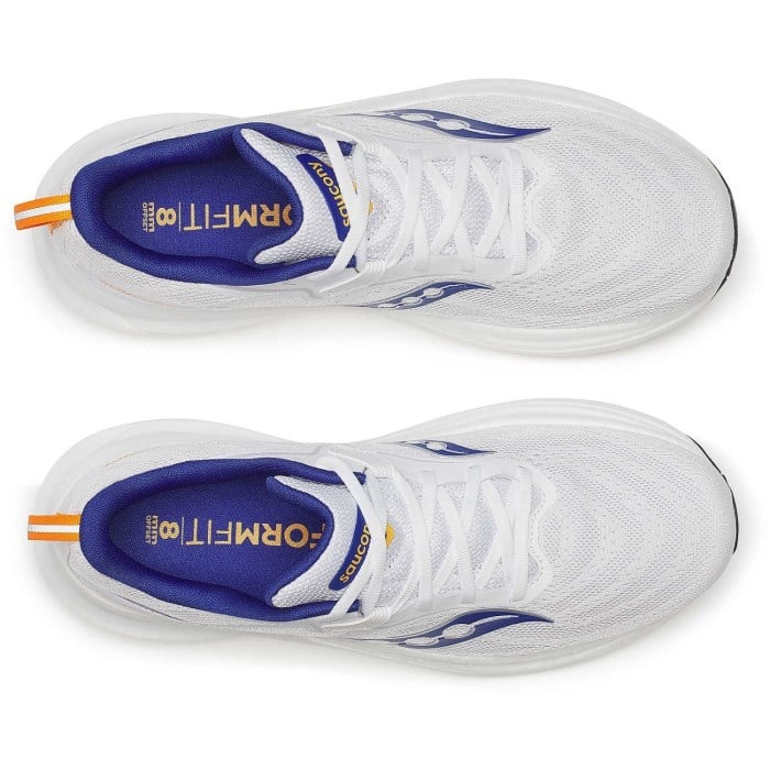 Saucony Tempus 2 - Mens Running Shoes - White/Peel