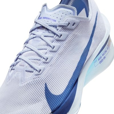 Nike ZoomX Vaporfly 4 - Womens Racing Shoes - Ghost/Blue Void/Persian Violet