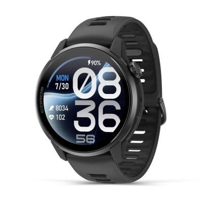 Coros Pace 4 Pro Multisport GPS Watch With Silicone Band - Black