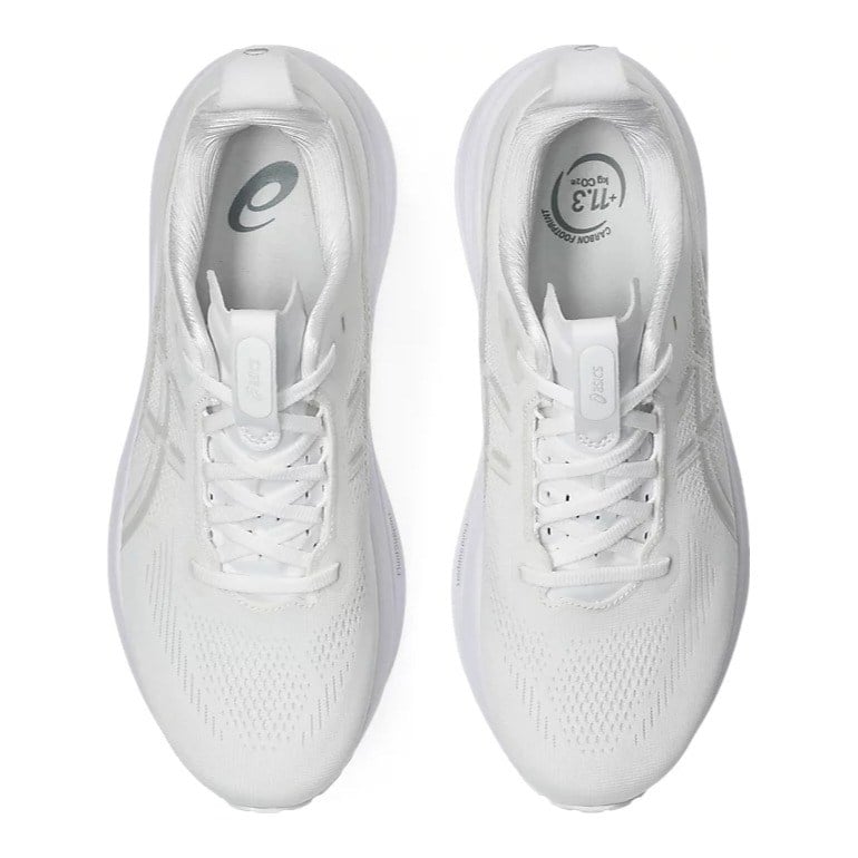 Asics Gel Kayano 33 - Mens Running Shoes - White/White - image 3