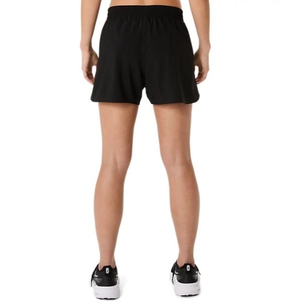 Asics Silver 4 Inch Short - Womens Running Shorts - Performance Black