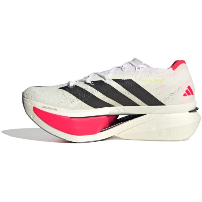adidas Adizero Prime X 3 Strung - Unisex Racing Shoes - Cloud White/Core Black/Lucid Red