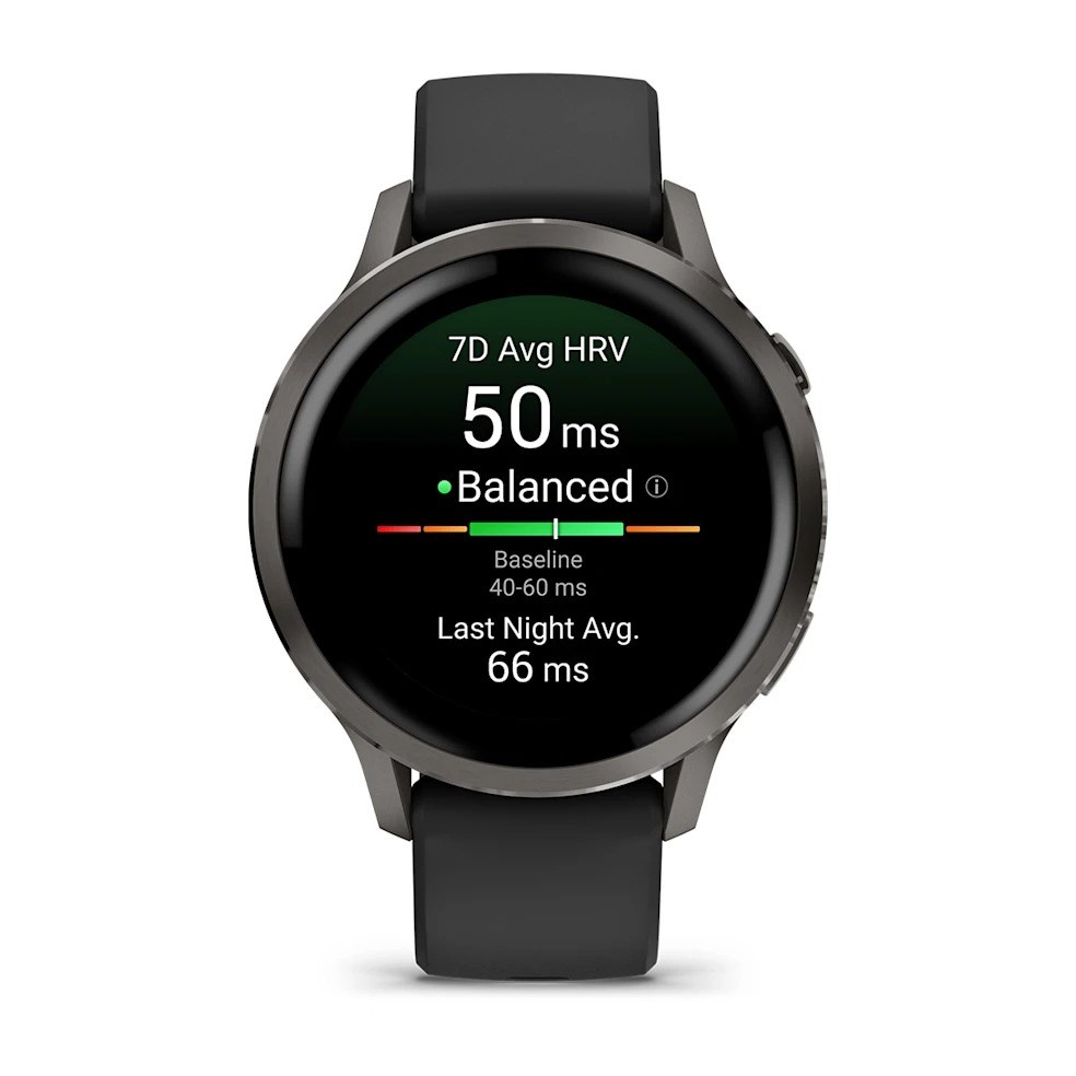 Garmin Venu 4 Smartwatch 41mm - Slate/Black