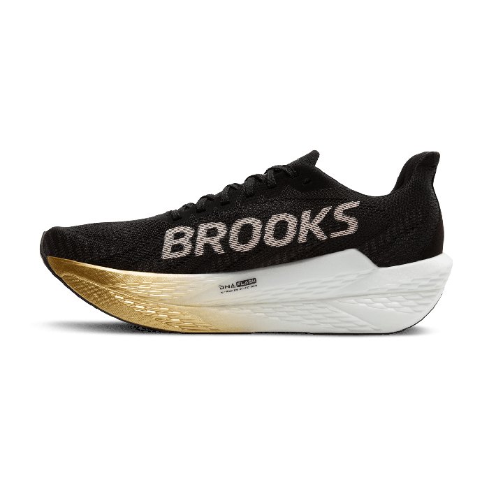 Brooks Hyperion Max 2 - Mens Running Shoes - Black/Gold/Pink