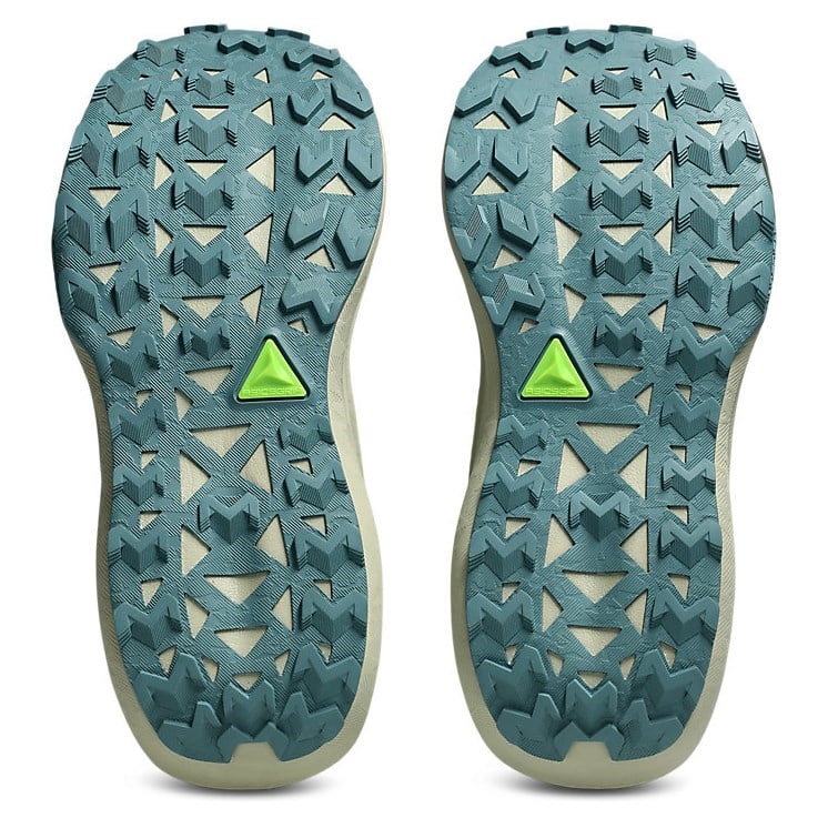 Asics Trabuco Max 5 - Mens Trail Running Shoes - Vintage Khaki/Foggy Teal - image 4