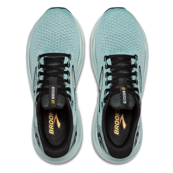 Brooks Glycerin 21 - Mens Running Shoes - Cloud/Black/Gold