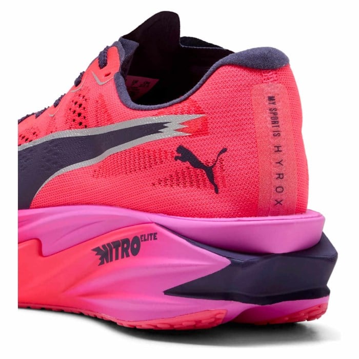 Puma Deviate Nitro Elite 4 Hyrox - Womens Running Shoes - Pure Pink/Electric Orchid/Deep Plum