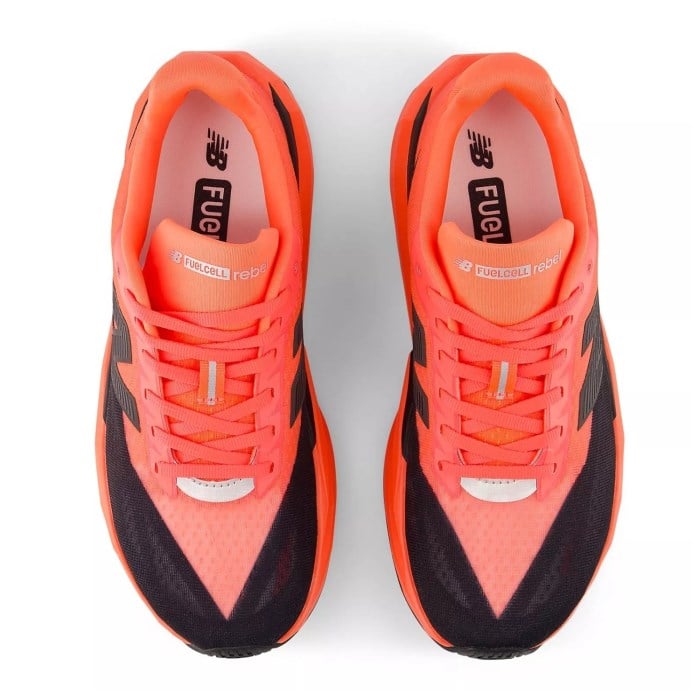 New Balance FuelCell Rebel v5 - Womens Running Shoes - Urgent Red/Black/Silver Metallic