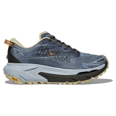 Hoka Mafate 5 - Mens Trail Running Shoes - Mineral Blue/Washed Blue