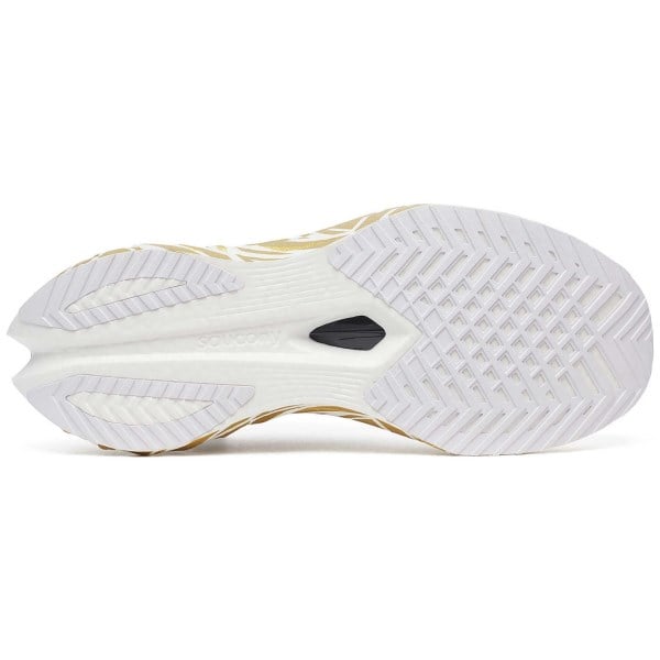 Saucony Endorphin Speed 4 London - Mens Running Shoes - White/Gold