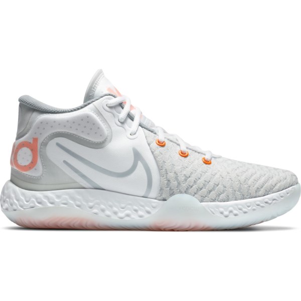 Nike KD Trey 5 VIII - Mens Basketball Shoes - White/Pure Platinum/Total Orange