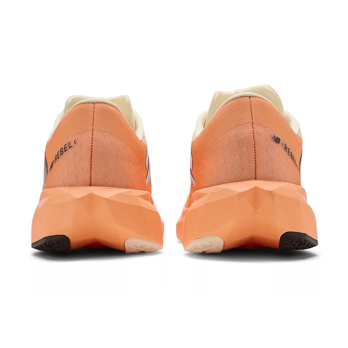 New Balance FuelCell Rebel v4 - Mens Running Shoes - Hot Mango/Angora