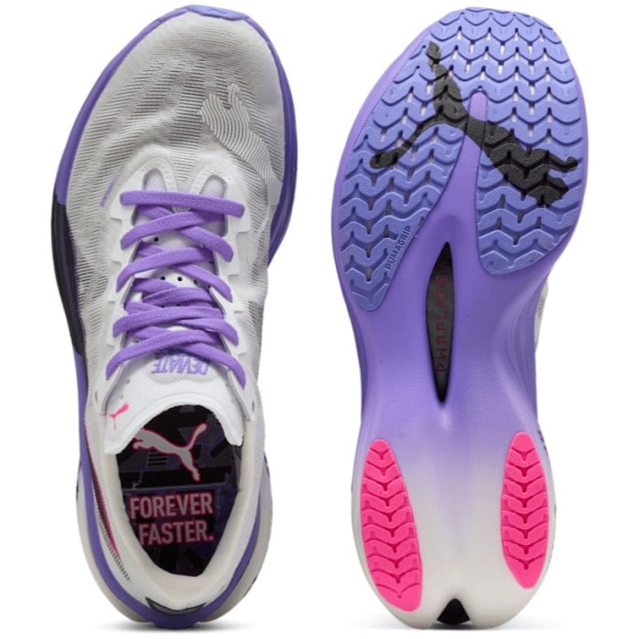 Puma Deviate Nitro Elite 3 DigiTokyo - Womens Running Shoes - Wite/Dark Amethyst