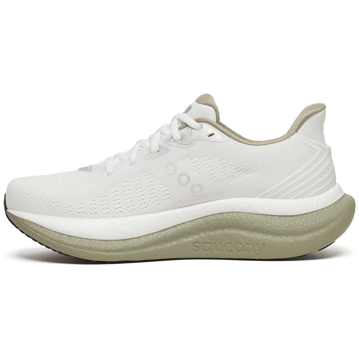 Saucony Triumph 23 - Mens Running Shoes - White/Laurel