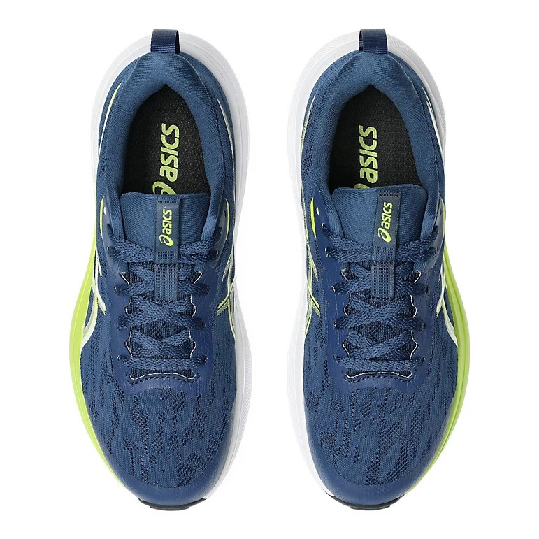Asics GT-1000 14 GS - Kids Running Shoes - Independence Blue/Neon Lime - image 3