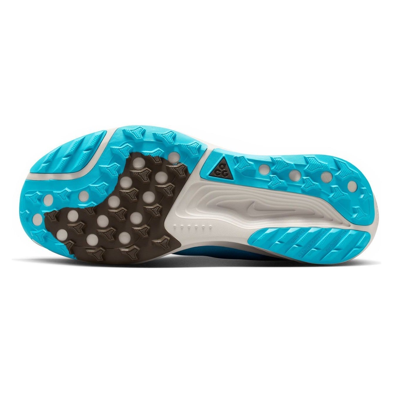 Nike ACG Pegasus Trail - Mens Trail Running Shoes - Baltic Blue/Summit White/Light Orewood Brown