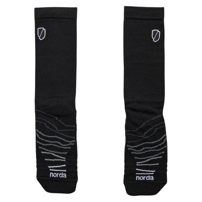 Norda Performance - Unisex Crew Socks - Black - image 4