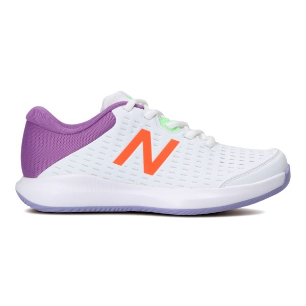New Balance 696v4 Womens Tennis Shoes White/Mystic Purple RunDNA