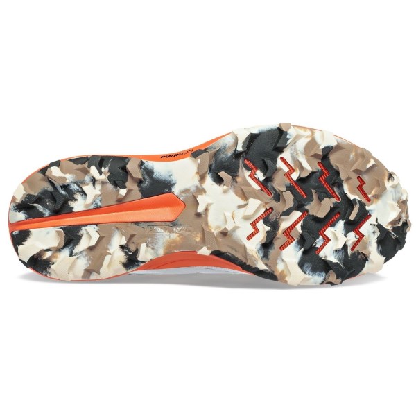 Saucony Peregrine 13 - Womens Trail Running Shoes - Fog/Zenith