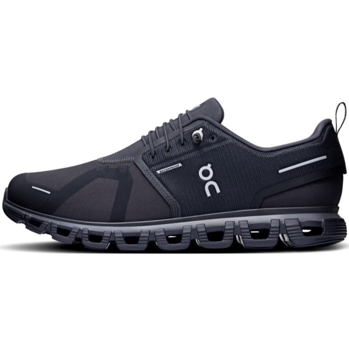 On Cloud 6 Waterproof - Mens Running Shoes - Black/Black