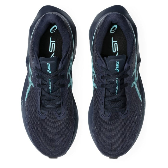 Asics Novablast 6 - Mens Running Shoes - Midnight/Energy Aqua - image 4