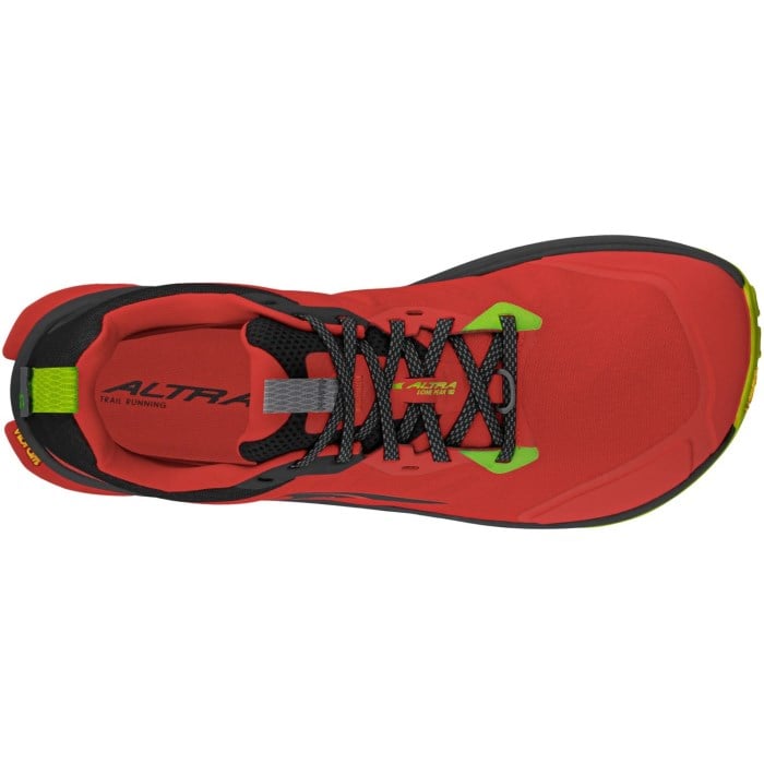 Altra Lone Peak 9+ - Mens Trail Running Shoes - Black/Orange