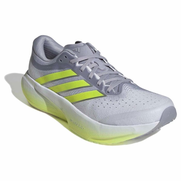 adidas Supernova Rise 3 - Mens Running Shoes - Halo Silver/Solar Yellow/Cloud White