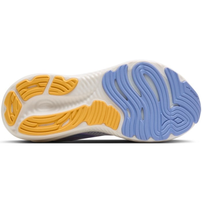 Brooks Glycerin 22 - Womens Running Shoes - White/Blue Heron/Apricot