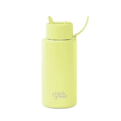 Frank Green Ceramic Reusable Straw Lid 1L Bottle