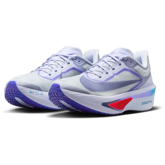 Nike Zoom Fly 6 - Womens Racing Shoes - Ghost/Blue Void/Football Grey