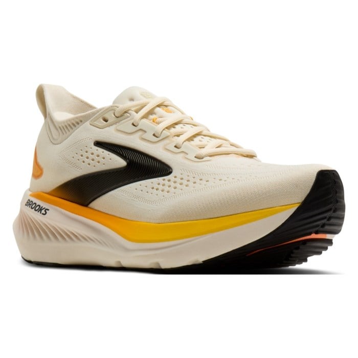 Brooks Glycerin 23 - Mens Running Shoes - Arctic Wolf/Angora/Orange - image 6