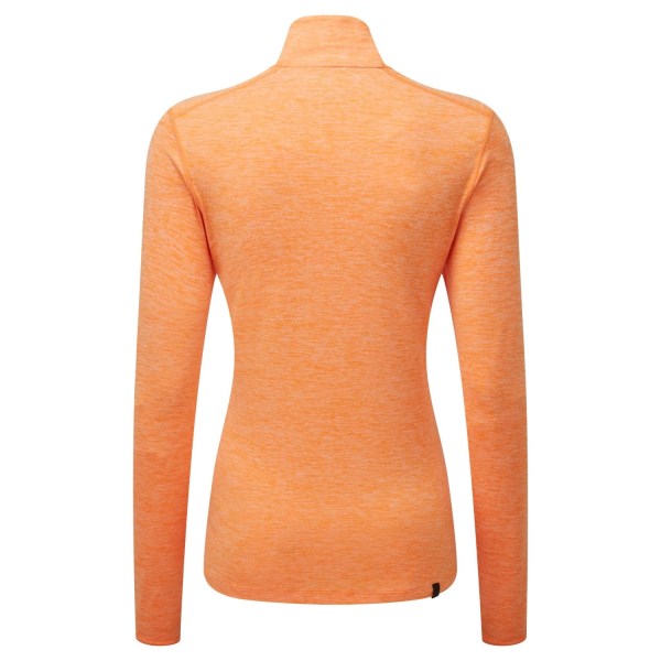 Ronhill Life Practice 1/2 Zip Womens Long Sleeve Training Top - Mango Marl/Grape