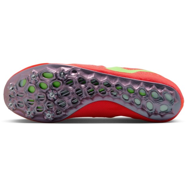 Nike Ja Fly 4 - Unisex Sprint Track Spikes - Bright Crimson/Washed Coral