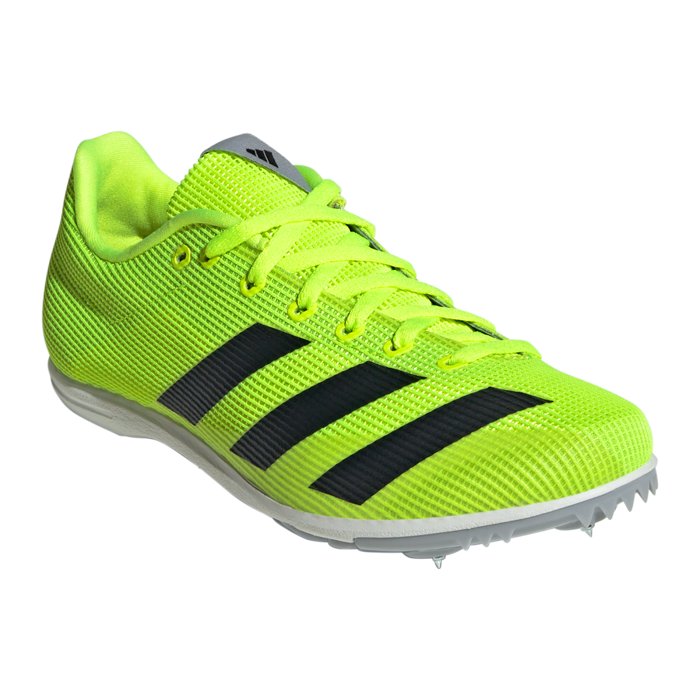 Adidas Allroundstar - Kids Running Spikes - Lucid Lemon/Core Black/Halo Silver
