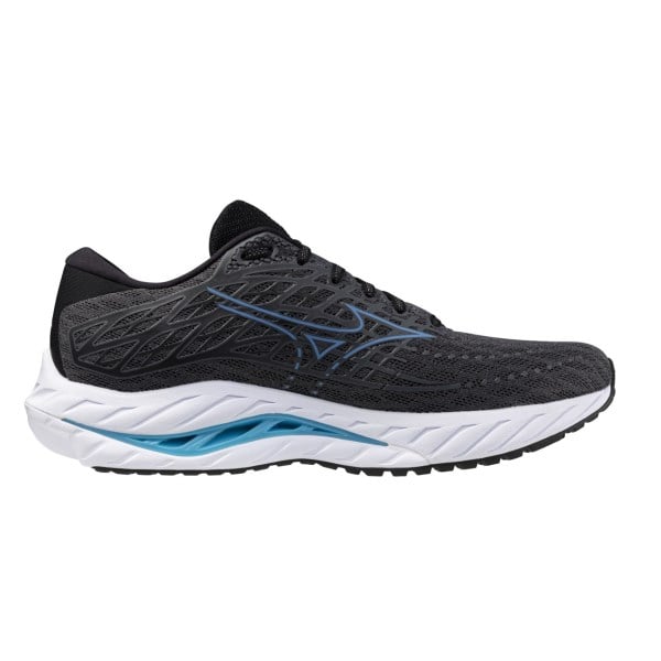 Mizuno Wave Inspire 20 - Mens Running Shoes - Iron Gate/Parisian Blue/Black